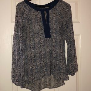 Key hole blouse